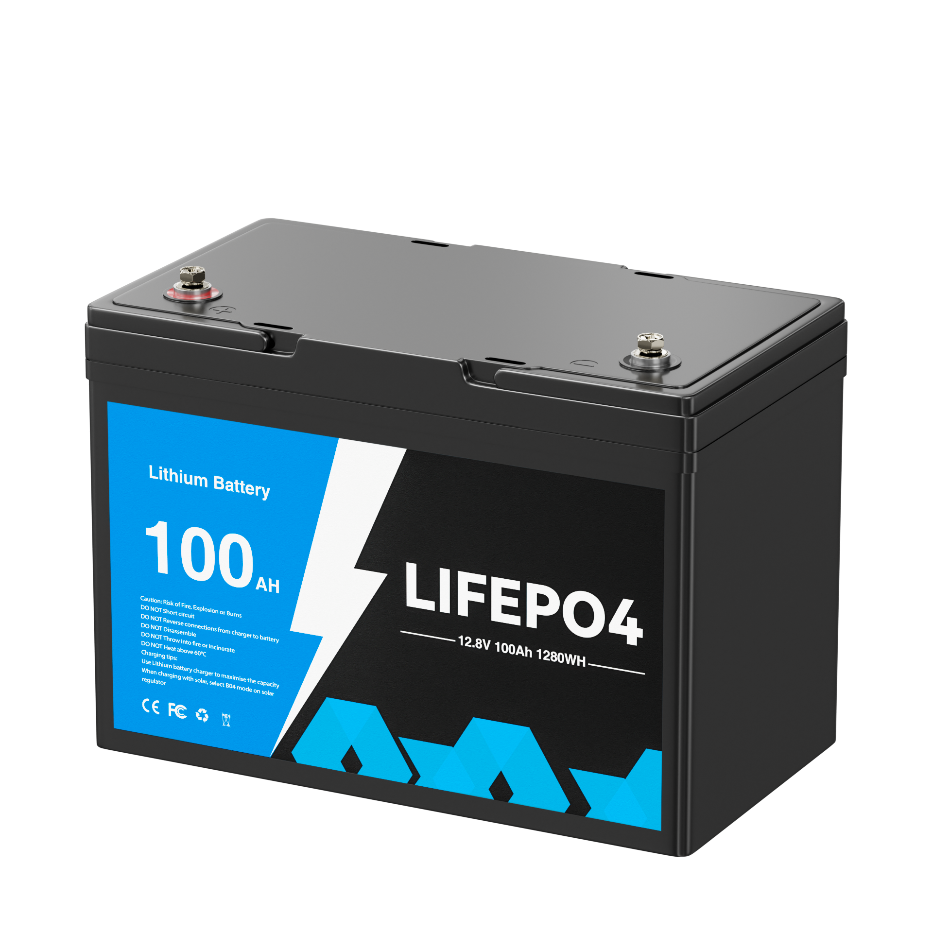 12.8V鉛改鋰電池 定制100ah高爾夫球車太陽能儲能磷酸鐵鋰電池